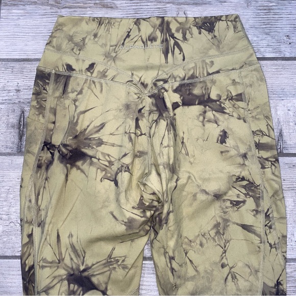 SOLD | Cactus Green Alphalete Alphalux Force Leggings - Picture 11 of 11